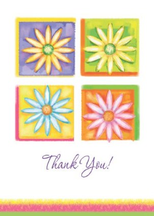 Growing Gratitude Vertical Thank You Cards
