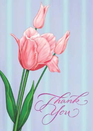 Living Gratitude Vertical Thank You Cards