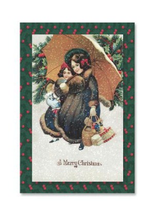 Warm Greetings Vertical Christmas Cards