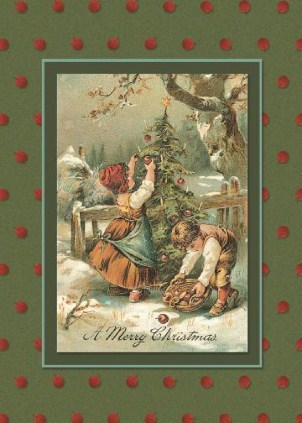 Christmas Delights Vertical Christmas Cards