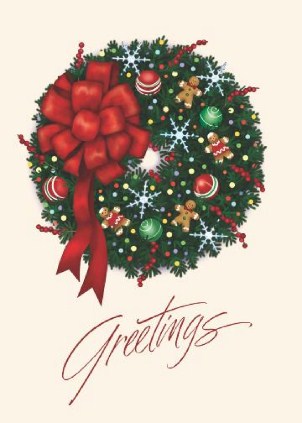 Christmas Perfection Vertical Christmas Cards