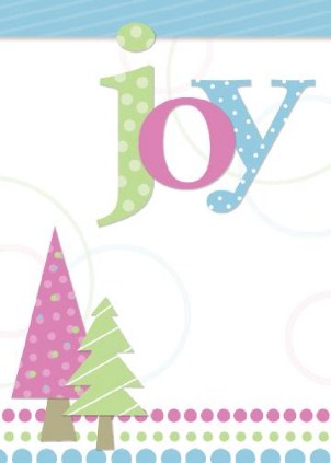 Christmas Whimsy Vertical Christmas Cards
