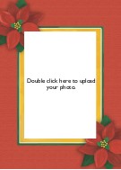 Merry Bloom Vertical Photo Holiday Cards