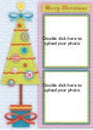 Sew Festive Vertical Christmas Cards