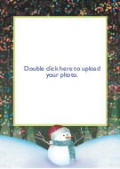 Snowman Magic Vertical Christmas Cards