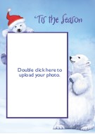Bearing Good Tidings Vertical Christmas Cards