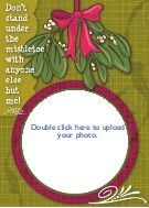 Mistletoe Memories Vertical Christmas Cards
