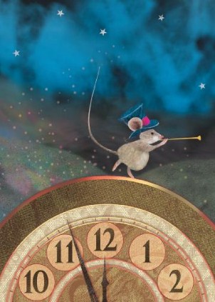 Party Mouse Vertical Christmas Cards