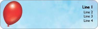 Brightest Wishes Return Address Labels