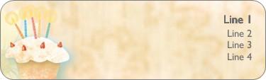 Flowering Treat Return Address Labels