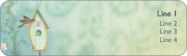 Perfect Morning Return Address Labels