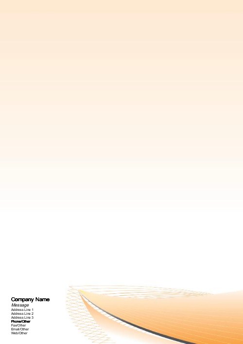 Super Highway A4 Letterhead