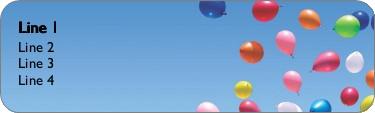Float On Return Address Labels