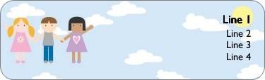 Forever Friends Return Address Labels