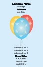 Party Poppers Full Colour Business Cards