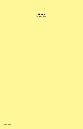 Yellow Note Large Note Pads