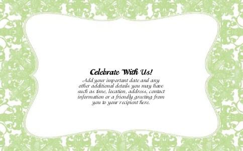 It's Only Natural Oversized Save the Date  Postcards