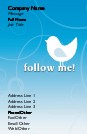 Life is Very Tweet Full Colour Business Cards