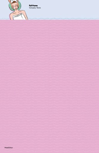 About Face Large Note Pads