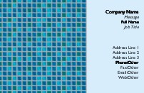 Ocean Tile Full Colour Business Cards