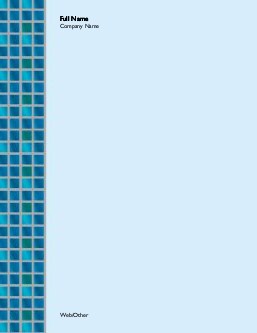 Ocean Tile Compact Note Pads