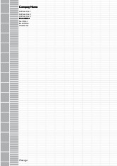 Perfect Pattern A4 Letterhead