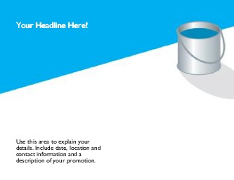 Blue Hue Large Magnets