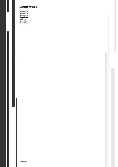 Great Connections A4 Letterhead