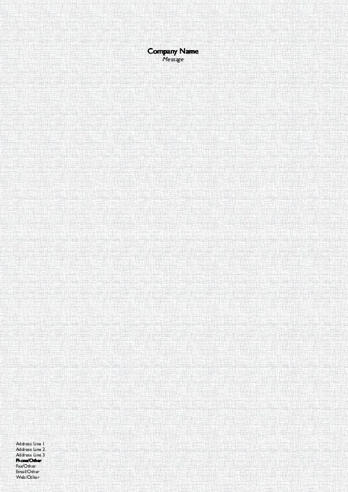 Hatch a Plan A4 Letterhead