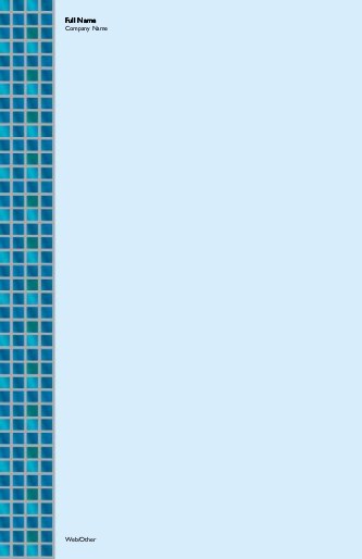 Ocean Tile Large Note Pads