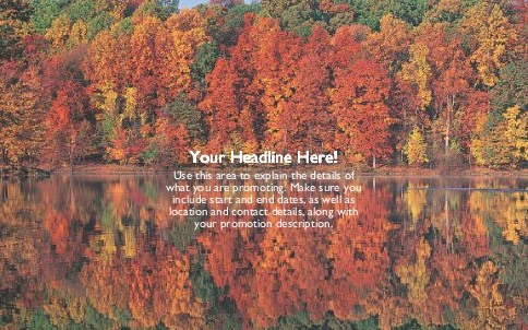 Fabulous Foliage Full Colour Oversized Postcards