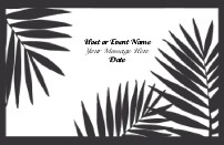 Passion Palms Save the Date Magnets
