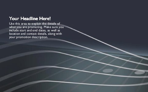 Six-String Strum Full Colour Oversized Postcards