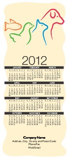 Creatures Great and Small Slim Calendar Cards