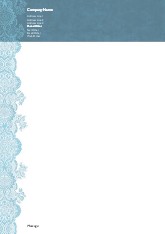 Divine Dusk A4 Letterhead