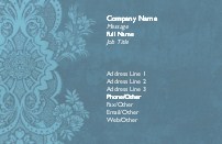 Divine Dusk Full Colour Business Cards
