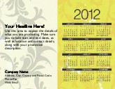 Ornate Edge Large Calendar Magnets
