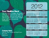 Tropic Time Large Calendar Magnets