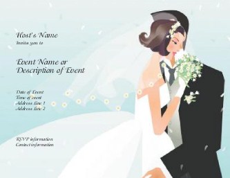 Brunette Bride Hen Night Invitations