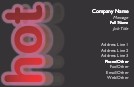 Getting Steamy Full Colour Magnetic Business Cards