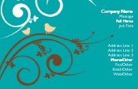 Twittering Birds Full Colour Magnetic Business Cards