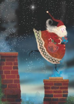 Twinkle Toes Vertical Christmas Cards