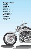 Cool Rider Full Colour Business Cards