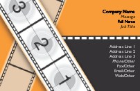 Film Freak Recycled Business Cards