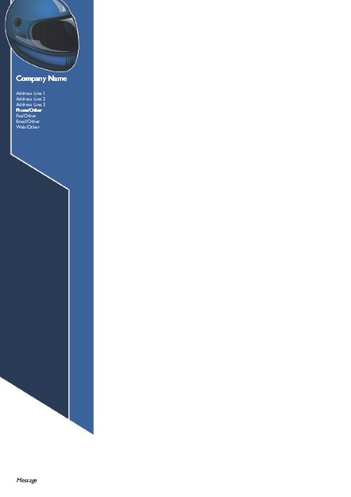 Heading Out A4 Letterhead