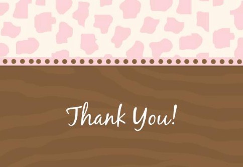 Naturally Chic Thank You Cards