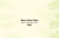 Tropical Vows Save the Date Magnets