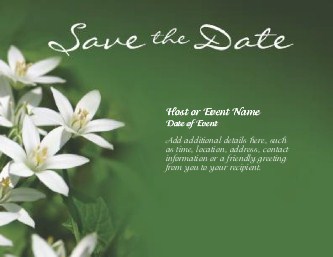 Growing with Love Large Save the Date Magnets