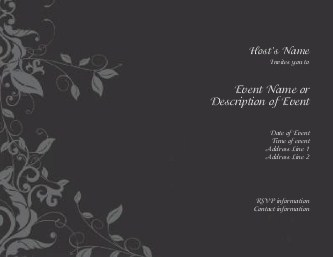 Tuxedo Black Love Hen Night Invitations
