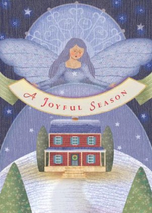 Watchful Wings Vertical Christmas Cards